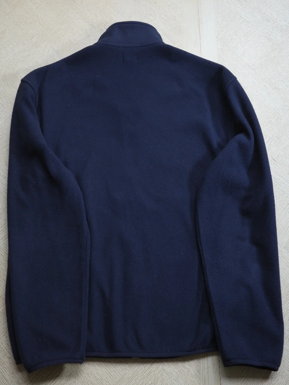 J.Crew Men's Navy Fleece Jacket (M)